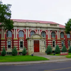 The Medicine Hat courthouse