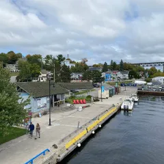 The docks at Parry Sound