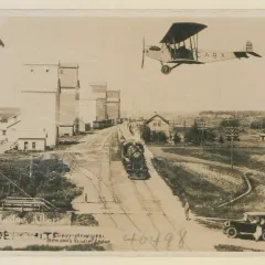 Historical photo of Leduc, Alberta