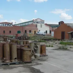 The historic Medalta Potteries in Medicine Hat