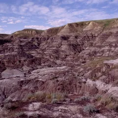 The badlands at Midland Provincial Park near Drumheller