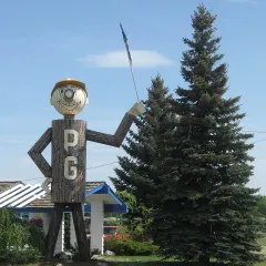 Mr. PG, the mascot of Prince George