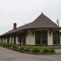 The Canadian Pacific station at Parry Sound