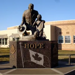 Lloydminster's tribute to the RCMP