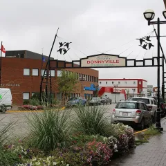The town of Bonnyville, Alberta
