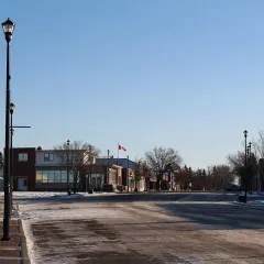 A street in Three Hills