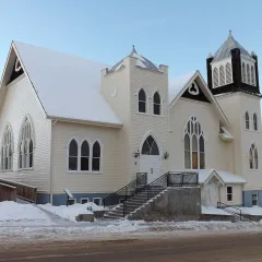 Athabasca United Church, built in 1912