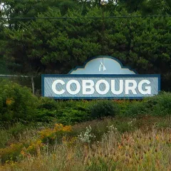 The town of Cobourg on Lake Ontario